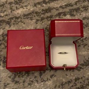 Cartier 2.5mm platinum band